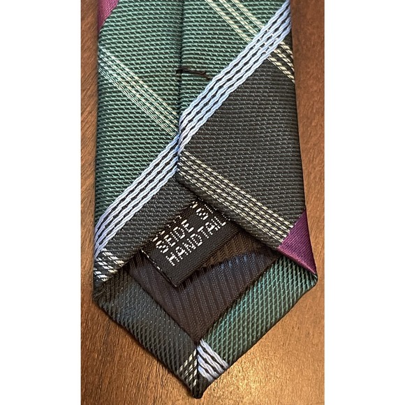 Hi Tie Hand Made 100% Silk Men’s Neck Tie - Picture 7 of 9